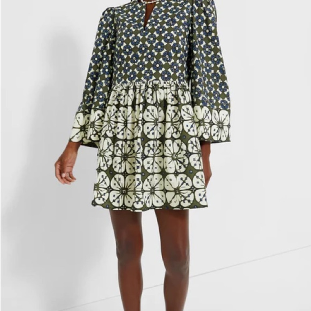 Brand New Never Worn Batik Green Dress